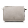 Torebka damska na ramię skórzana kremowa kompaktowa listonoszka Paolo Peruzzi IM-04-CR