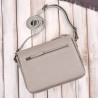 Torebka damska na ramię skórzana kremowa kompaktowa listonoszka Paolo Peruzzi IM-04-CR