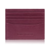 Etui na karty i wizytówki skórzane praktyczne z ochroną RFID czerwone Paolo Peruzzi AY-16-RD