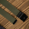 Pasek męski 115 cm pasek męski parciany ciemnozielony Paolo Peruzzi PW-29-115