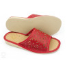 Kapcie damskie R.38 wygodne antypoślizgowe oddychające wsuwane KD-02-RD-38