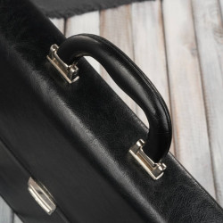 Aktówka męska skórzana Paolo Peruzzi do ręki i na ramię S-44-BL