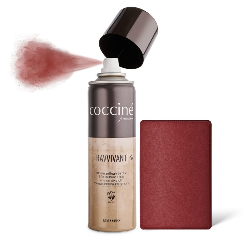 Renowator do zamszu i nubuku odświeżacz koloru bordowy
