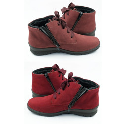 Renowator do zamszu i nubuku odświeżacz koloru bordowy