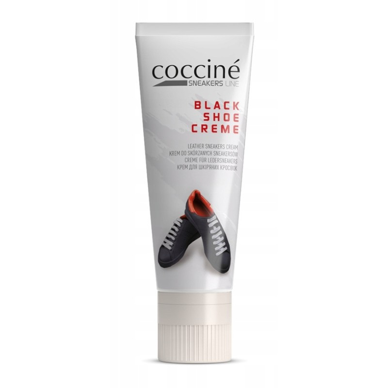 Pasta ochronna do renowacji obuwia czarny krem Shoe Creme Coccine