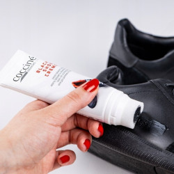Pasta ochronna do renowacji obuwia czarny krem Shoe Creme Coccine