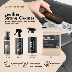 Leather Strong Cleaner do czyszczenia skóry 500ml LE-16-SC500