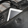 Torba męska na ramię do ręki skórzana na laptopa dokumenty A4 czarna pojemna Paolo Peruzzi SL-08-BL