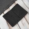 Etui na karty czarne skórzane eleganckie RFID Paolo Peruzzi KV-05-BL