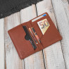 Etui na karty koniakowe skórzane eleganckie RFID Paolo Peruzzi KV-05-CG