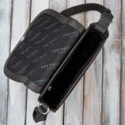 Torebka damska skórzana listonoszka ze skóry licowej modna brązowa Paolo Peruzzi KV-06-BR