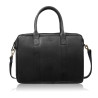 Torba męska na ramię skórzana na dokumenty A4 na laptopa czarna elegancka Paolo Peruzzi IM-05-BL
