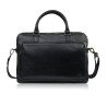 Torba męska na ramię skórzana na laptopa dokumenty A4 czarna Paolo Peruzzi IM-06-BL