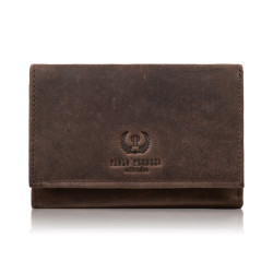 Portfel damski brązowy...