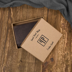 Portfel damski brązowy skóra naturalna vintage RFID Paolo Peruzzi T-33-HBR