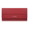 Portfel damski skórzany czerwony duży w orientacji pozioma z RFID Paolo Peruzzi AL-01-RD