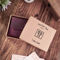 Portfel damski skórzany mały z ochroną RFID różowy Paolo Peruzzi T-11-CHR