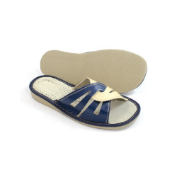 Kapcie damskie R.41 wygodne antypoślizgowe oddychające wsuwane klapki KD-05-DB-41