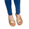 Kapcie damskie R.40 profilowane klapki komfort i wygoda na co dzień KD-05-BR-40