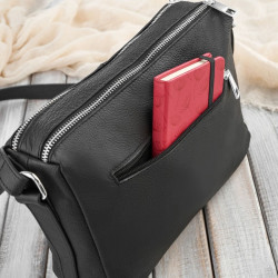 Listonoszka damska skórzana na ramię Paolo Peruzzi Z-55-BLS