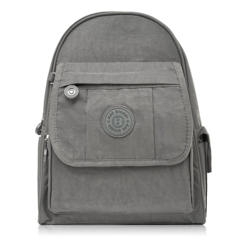 Modny plecaczek damski w kolorze szarym SP-10-GR