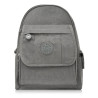Modny plecaczek damski w kolorze szarym SP-10-GR