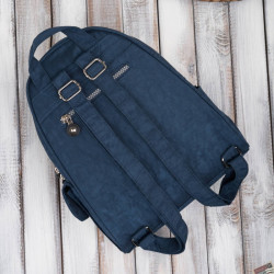 Modny plecaczek damski w kolorze granatowym  SP-10-DB