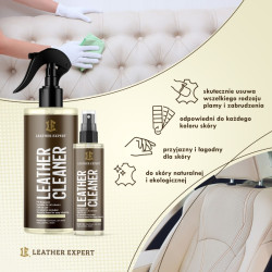 Leather Cleaner - środek do czyszczenia skóry 100 ml Leather Expert LE-05-C100