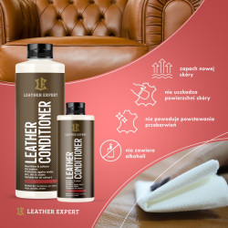 Leather Conditioner - odżywka do skóry naturalne olejki i wosk 250 ml Leather Expert LE-08-C250