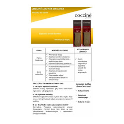 r.40 - Skórzane wkładki Leather on Latex Coccine