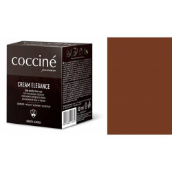 Pasta do butów krem skóry gładkiej Cream Elegance średni brąz 50 ml