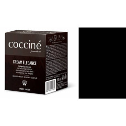 Pasta do butów krem skóry gładkiej Cream Elegance czarna 50 ml