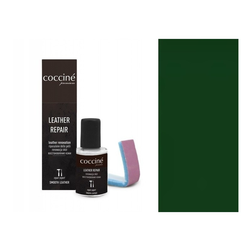 KOREKTOR DO FARBOWANIA SKÓR OBUWIA COCCINE CIEMNOZIELONY  10ml