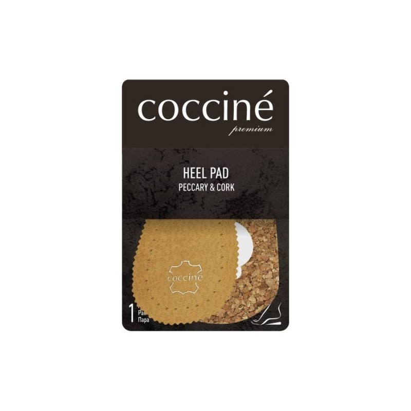 XL - Podpiętki skórzane pecari na korku Coccine