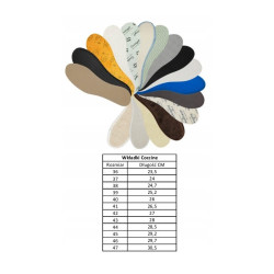 R 40-43 - Wkładki do butów zwiększające komfort chodzenia City Comfort