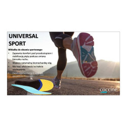 r. 44-47 - Wkładki do butów sneakers Coccine Universal Sport