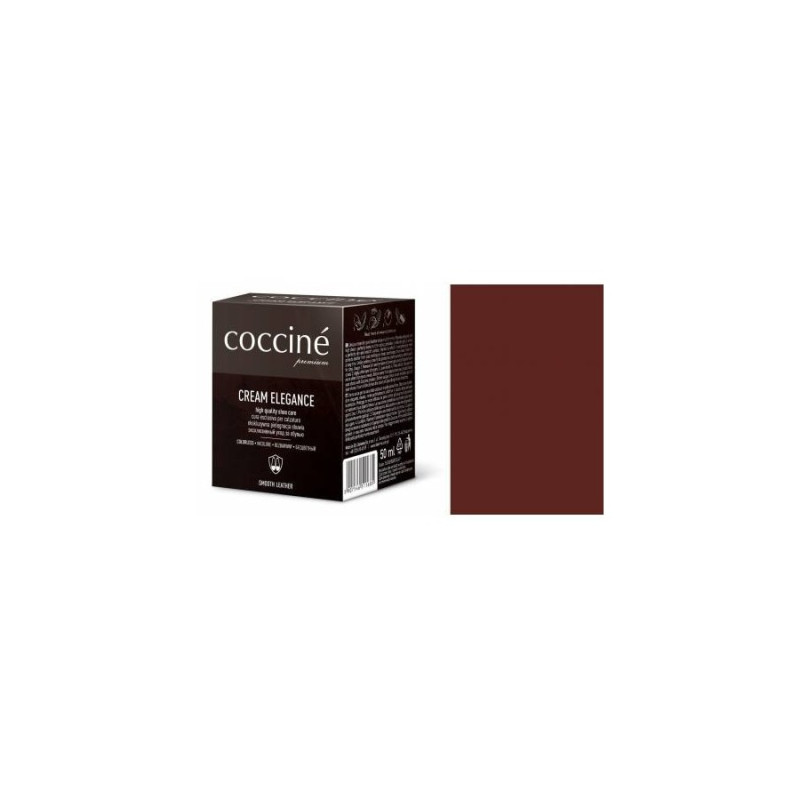 Pasta do butów krem do skóry gładkiej Cream Elegance trendy brown 50 ml