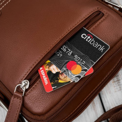 Listonoszka saszetka męska skórzana na ramię koniakowa Paolo Peruzzi AY-27-CG