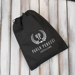 Saszetka damska skórzana nerka crossbody do ręki brązowa Paolo Peruzzi SL-05-BR