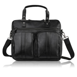 Skórzana torba na laptopa...