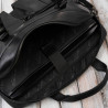 Skórzana torba na laptopa męska na dokumenty czarna Paolo Peruzzi SL-01-BL