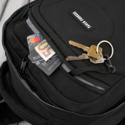 Plecak wielofunkcyjny trekkingowy turystyczny do pracy Paolo Peruzzi AS-04-BL