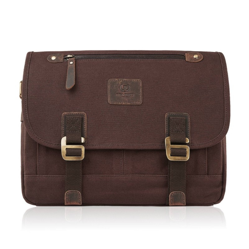 Torba męska na ramię vintage Paolo Peruzzi T-17-BR