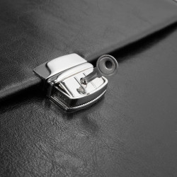 Aktówka męska skórzana do ręki i na ramię elegancka czarna Paolo Peruzzi S-43-BL