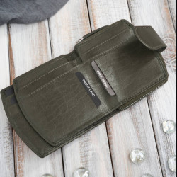 Portfel damski skórzany mała portmonetka RFID Paolo Peruzii AL-24-GB