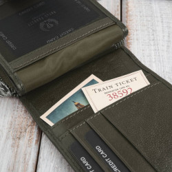 Portfel damski skórzany mała portmonetka RFID Paolo Peruzii AL-24-GB