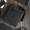 Torba męska na ramię messenger ze skóry syntetycznej SP-07-BL