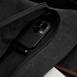 Torba męska na ramię messenger ze skóry syntetycznej SP-07-BL