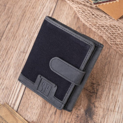 Portfel męski skórzany z ochroną RFID Paolo Peruzzi T-04-BL