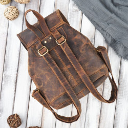 Plecak damski skórzany Paolo Peruzzi T-16-BR